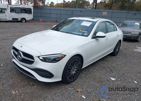 2025 Mercedes-Benz C 300 from USA, damaged, VIN W1KAF4HB5SR295598